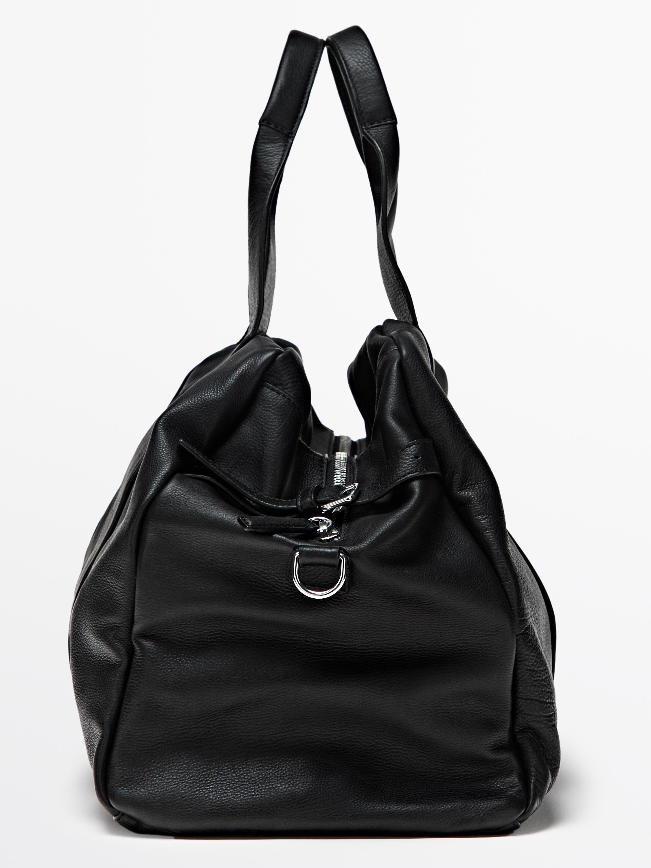 Sac de voyage en cuir nappa